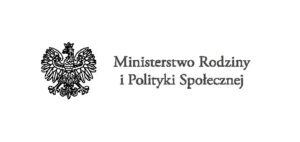 logo z orłem ministerstwa rodziny i polityki społecznej